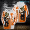 Snoopy Christmas Clemson Tigers All Over Print 3D Hoodie