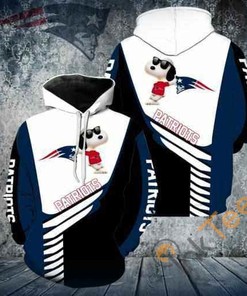 Snoopy Fans Rejoice with New England Patriots Snoopy 3D Hoodie