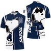 Snoopy Lover Detroit Tigers Polo Shirt with 3D Print and All Over Print Design
