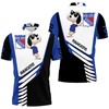 Snoopy Lovers Rejoice: Get Your Hands on This New York Rangers 3D Printed Polo Shirt