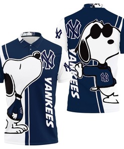 Snoopy Lovers Rejoice: Get Your Hands on This Yankees 3D Printed Polo Shirt
