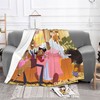 Soft Disney The Proud Family Blanket with Custom Name for Christmas Gifts