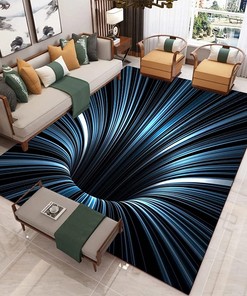 Soft Shaggy Area Rug - Modern and Comfortable Floor Carpet for Home and Office