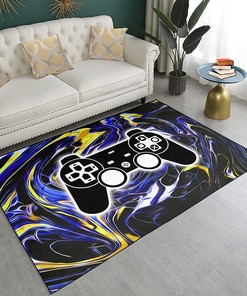 Soft Ultra Gamer Rug for Boys Bedroom or Living Room Decor