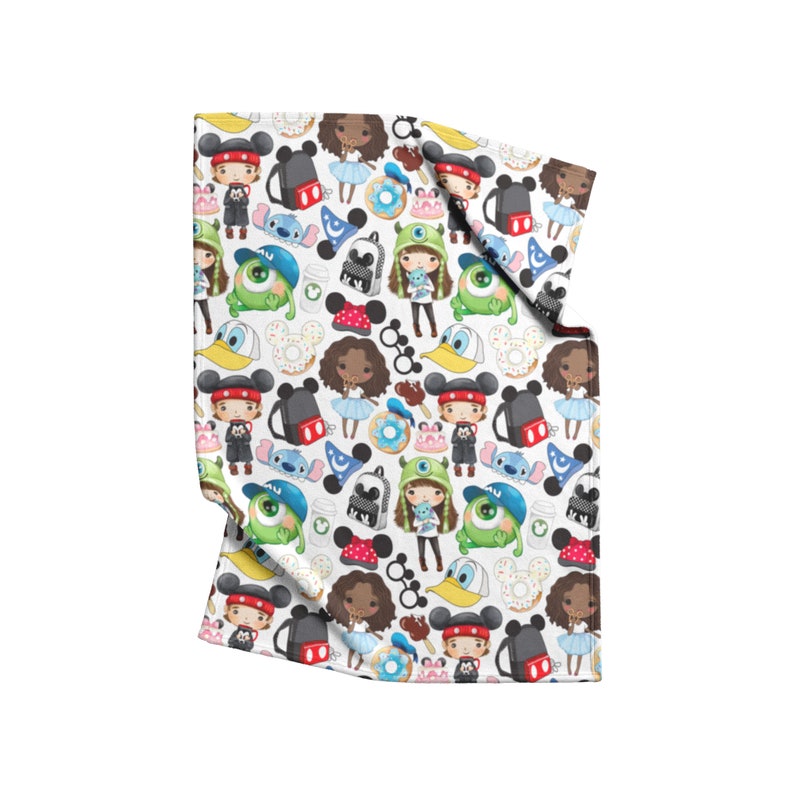 Soft and Cozy Disney Inspired Fleece Blanket - Great for Sofa, Bedroom, Perfect for Disney Blanket Gift - Image 3