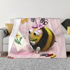 Soft and Warm Disney The Hive Blanket with Personalized Name, Ideal for Winter