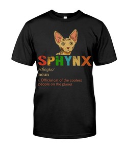 Sphynx Cat Lover T-Shirt - Official Cat Of The Coolest People Around