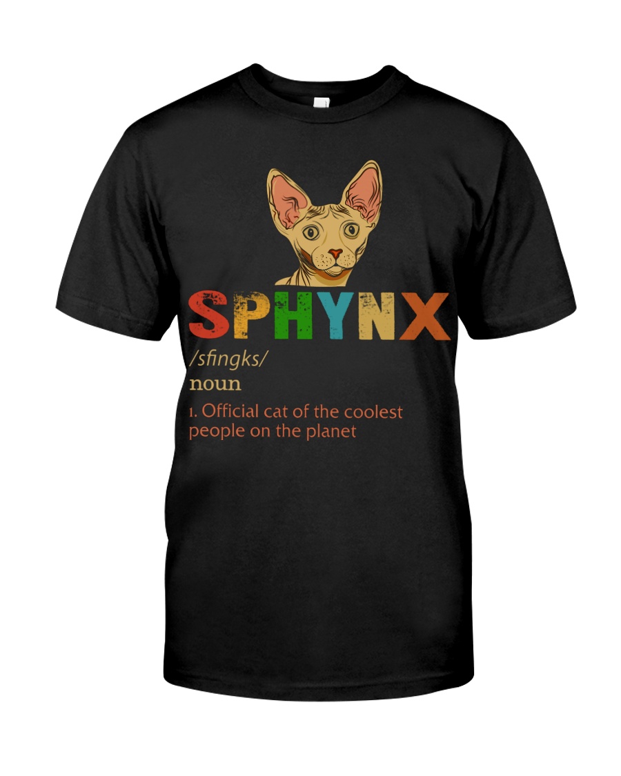 Sphynx Cat Lover T-Shirt - Official Cat Of The Coolest People Around