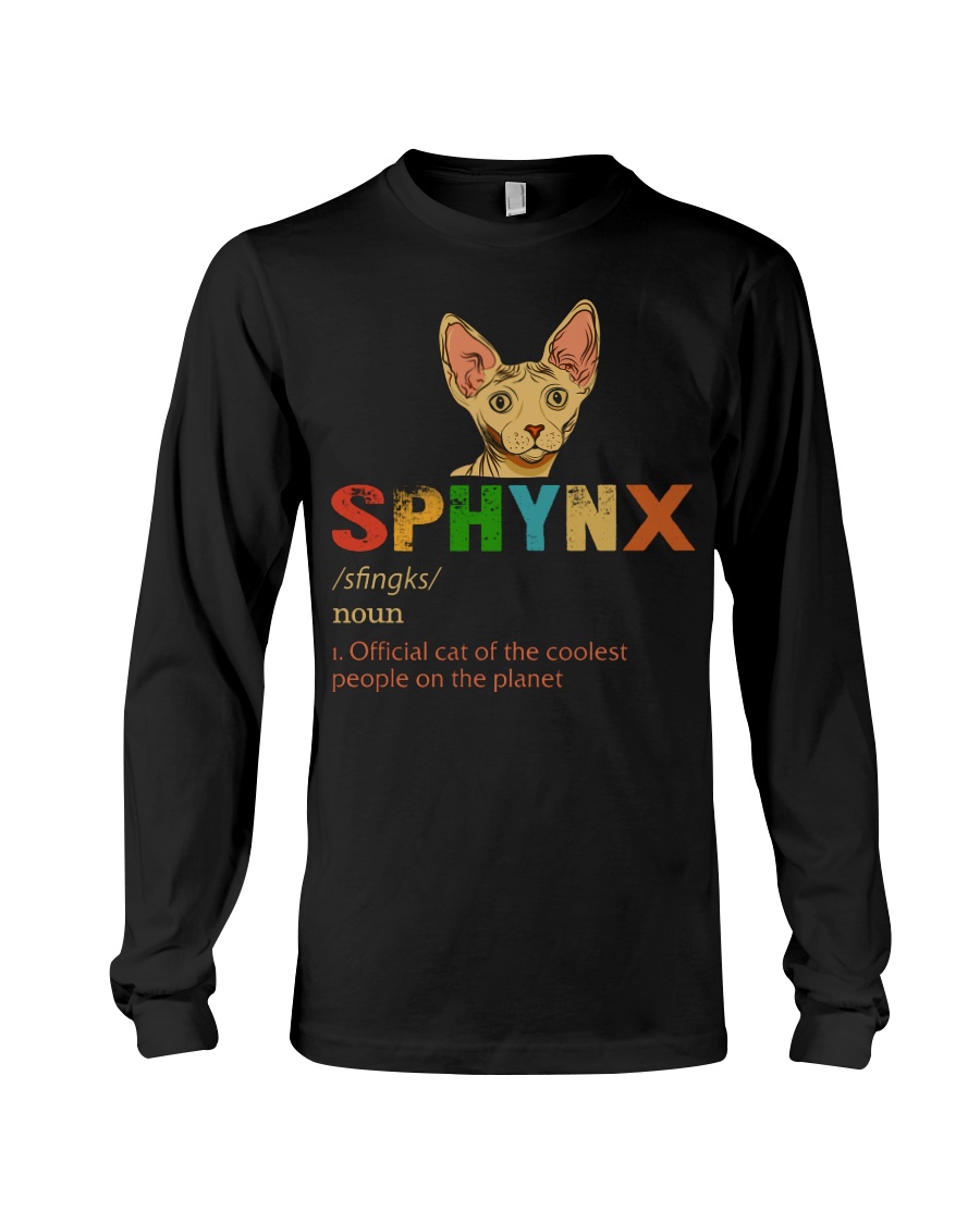 Sphynx Cat Lover T-Shirt - Official Cat Of The Coolest People Around - Image 3