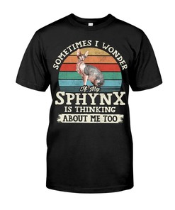 Sphynx Thinking Of You Classy T-Shirt, Stylish Hoodie And Elegant Sweatshirt