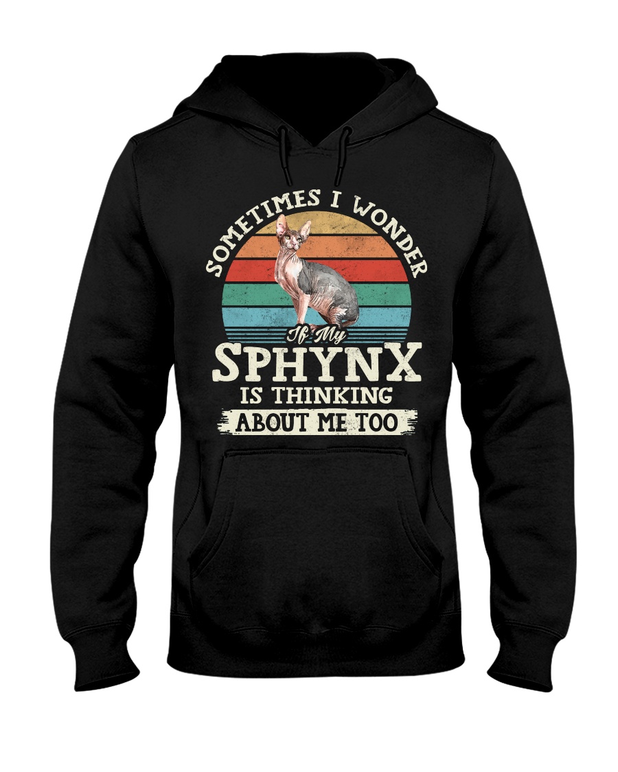 Sphynx Thinking Of You Classy T-Shirt, Stylish Hoodie And Elegant Sweatshirt - Image 2