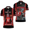 Sport the Tampa Bay Buccaneers' NFC South Division Championship with a Polo Shirt All Over Print 3D T-Shirt