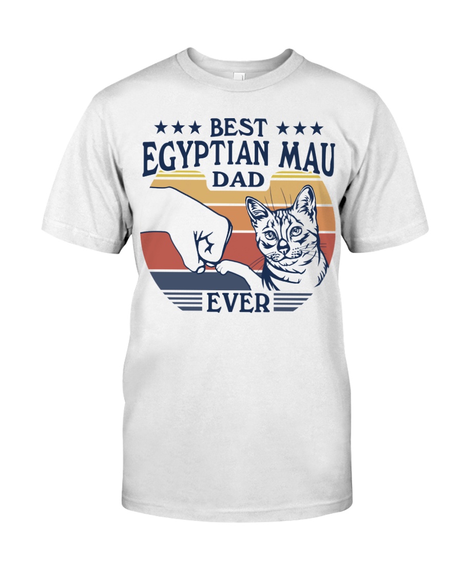 Spotted Egyptian Mau Cat T-Shirt For Men - A Cool And Stylish Addition To Your Cat Clothing Collection