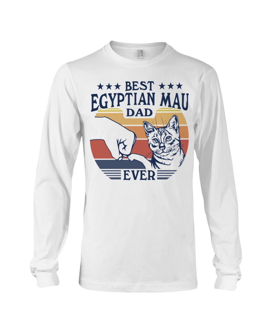 Spotted Egyptian Mau Cat T-Shirt For Men - A Cool And Stylish Addition To Your Cat Clothing Collection - Image 3