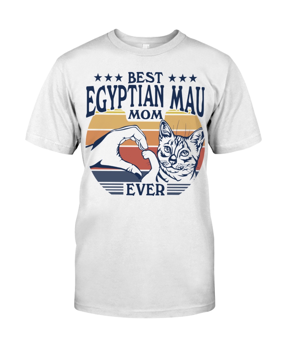 Spotted Egyptian Mau Cat T-Shirt For Women - A Unique And Stylish Addition To Your Cat Clothing Collection