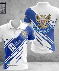 St Johnstone FC get a stylish update with this Polo Shirt