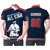 St Louis Cardinals Austin Gomber 68 2019 American League All Star MLB Baseball Gomber Lovers Polo Shirt