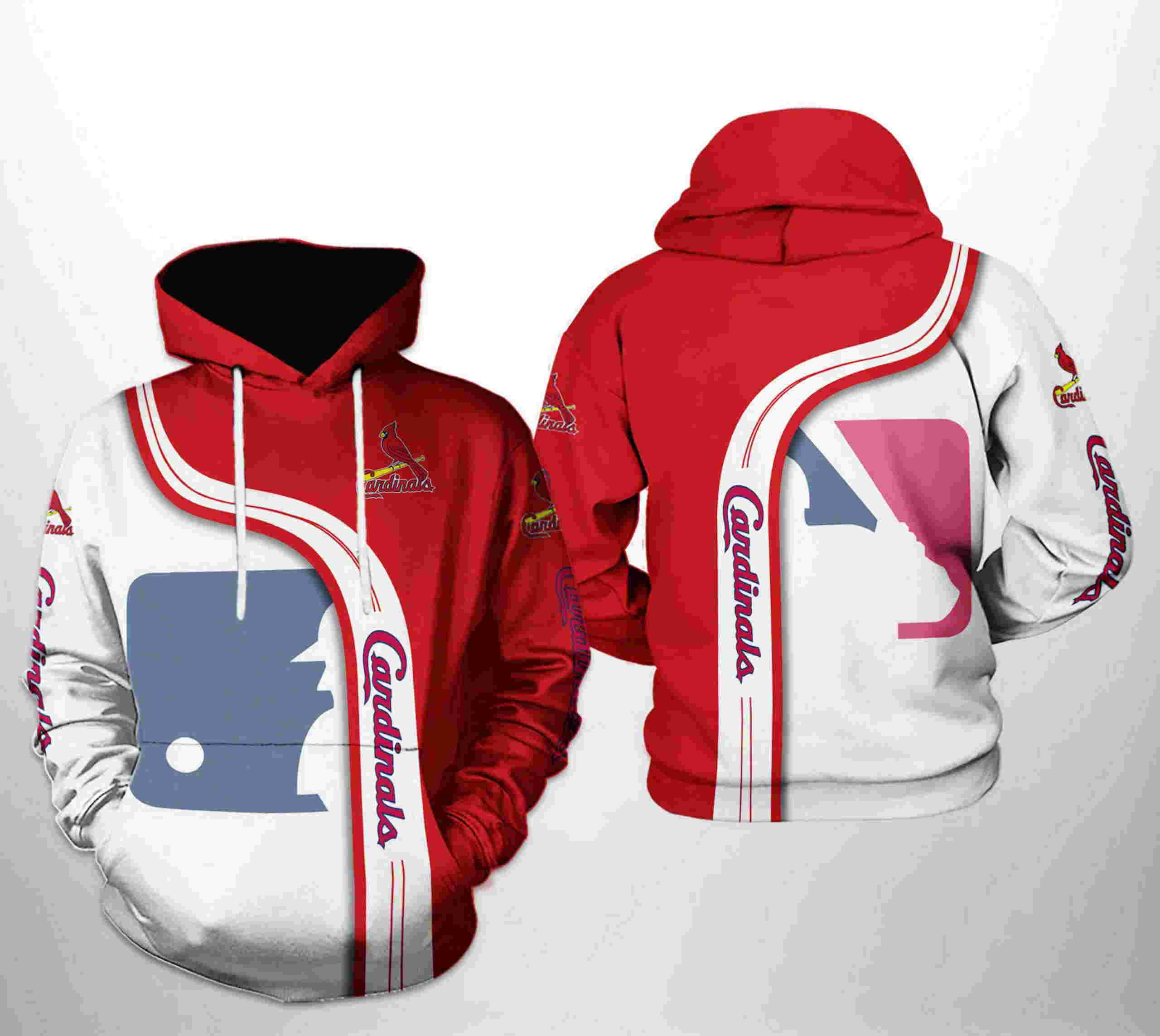 St. Louis Cardinals MLB Classic All Over Print 3D Hoodie