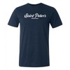 St Peter'S University Peacocks Retro Script Triblend Shirt Sweatshirt Vintage Style Hoodie Gifts