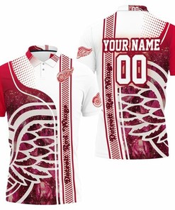 Stand Out In The Crowd With Our Personalized Detroit Red Wings Nhl 3D All Over Print Polo Shirt