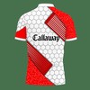 Stand Out in Red with Our 3D Printed Callaway NQP-HT Polo Shirt Ver 1 Made from Breathable Fabric