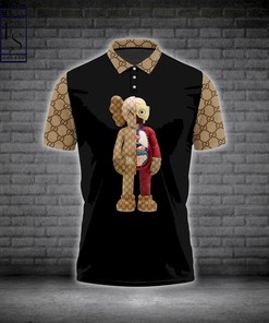 Stand Out with the Gucci Kaws Luxury 3D Polo Shirt