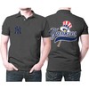 Stand out in the Crowd with This Yankees Chest Logo 3D Designed for Fans Polo Shirt