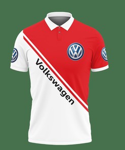 Stand out in the crowd with the 3D Printed Volkswagen PVT-LT Polo Shirt and a personalized polo t-shirt design.