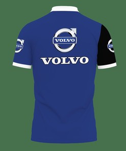 Stand out with the 3D Printed Volvo Ttt-Lt Polo Shirt Ver 1 (Blue) featuring a unique 3D t-shirt blender design.