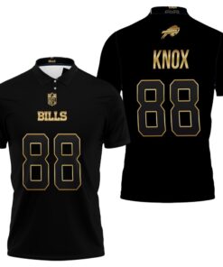 Stand out with the Buffalo Bills with Dawson Knox #88 Vapor Limited Jersey Style Polo Shirt