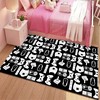Starry Sky Galaxy Polyester Floor Mat - Cool Gamer Decor Doormat for Bedroom