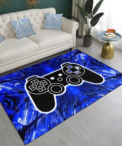 Starry Sky Galaxy Yoga Blanket - Crystal Floor Polyester Gamer Decor Area Rug