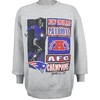 Starter New England Patriots Afc Champions Crew Neck Sweatshirt 1997 Vintage Unisex Sweatshirt American Football Shirt