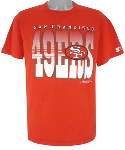 Starter Nfl San Francisco 49Ers T-Shirt 1990 Vintage Tshirt Unisex Sport Sweatshirt Hoodie Gift