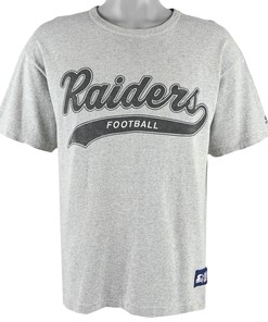 Starter Oakland Raiders Football Spell-Out T-Shirt 1990S Vintage Tshirt Unisex Sport Sweatshirt Hoodie Gift