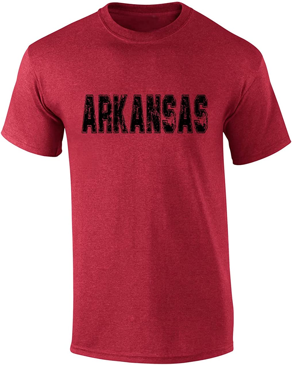 State T-Shirt Football Team Distressed Graphic Tee, Personalized Shirt