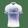 Stay Classy and Confident with Our White 3D Printed Chelsea NQP-NH Polo Shirt Ver 1