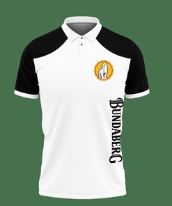 Stay Comfortable and Fashionable with Our Black Bundaberg TNC-VA Polo Shirt Ver 1 Made from Breathable Fabric