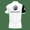 Stay Cool and Classy in Our White 3D Printed Can-Am Ttt-Lt Polo Shirt Ver 1 Made from Breathable Fabric