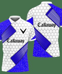 Stay Cool and Dry in Blue with Our 3D Printed Callaway NQP-HT Polo Shirt Ver 1