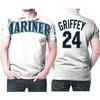 Stay Cool with Seattle Mariners Ken Griffey Jr. #24 3D All Over Print Polo Shirt