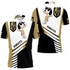 Stay Cool with Vancouver Golden Knights Snoopy for Fans 3D All Over Print Polo Shirt