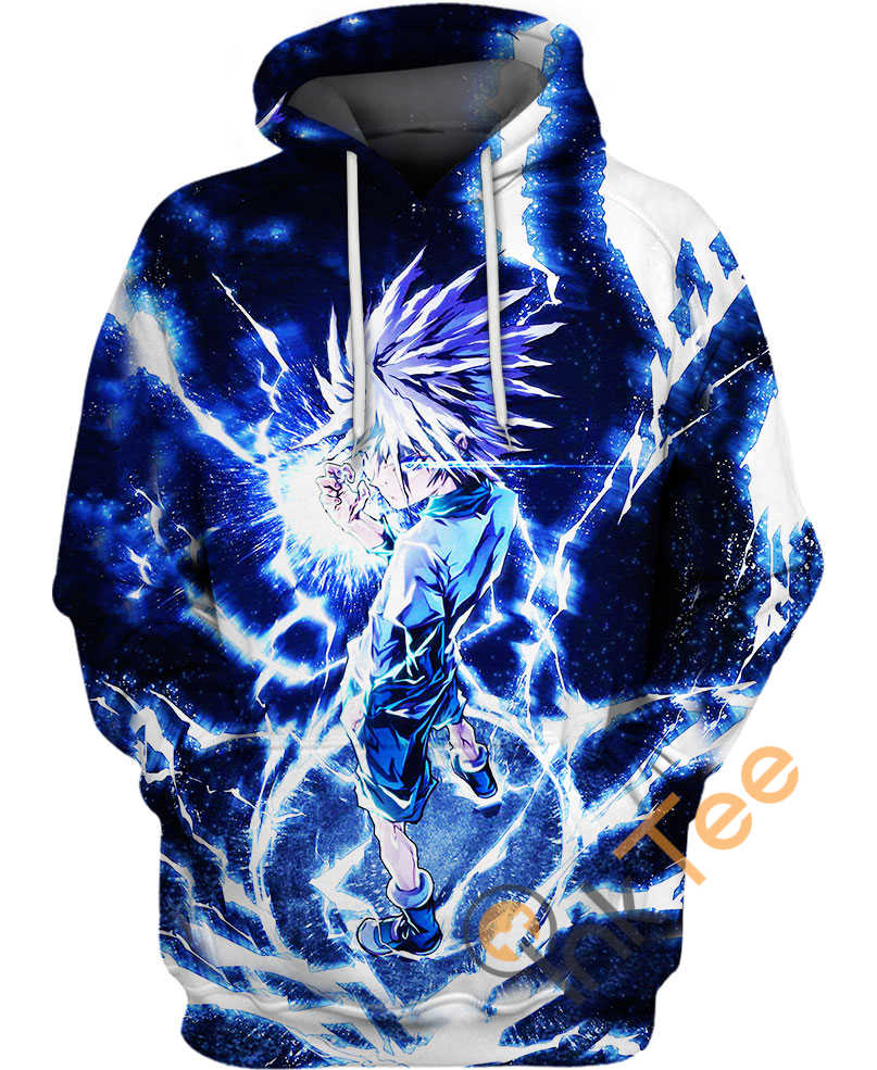 Stay Cozy with Killua All Over Print Hoodie 3D