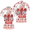 Stay Festive All Season Long with Christmas Gnomes on a New Jersey Devils 3D Polo Shirt with All-Over Print