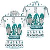 Stay Festive All Season Long with Seattle Mariners Christmas Gnomes on a Cool 3D Polo Shirt with All-Over Print