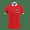 Stay Sporty and Confident in Red with Our 3D Printed Cristiano Ronaldo Portugal Tnt-Lt Polo Shirt