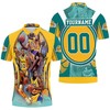 Stay Stylish and Cheer for Your Team with the LA Lakers Player Photo Western Conference Polo Shirt