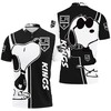Stay Stylish and Comfortable with the LA Kings Snoopy Lover 3D Printed Polo Shirt