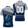 Stay Stylish with Seattle Seahawks Legend Players and Coach: Personalized Polo Shirt All Over Print