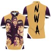 Stay True to the Game with N.W.A Legendary Rappers 3D All Over Print Polo Shirt